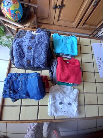 Lot vêtements  6 mois
