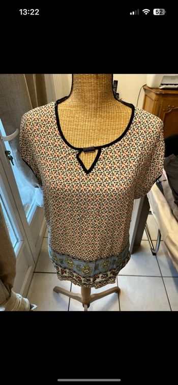 Blouse fleuri