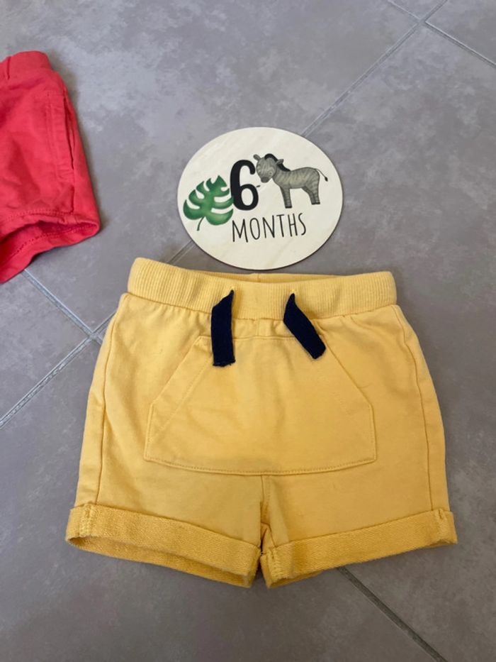 Lot 3 shorts souples tex orchestra 6 mois garçons - photo numéro 4