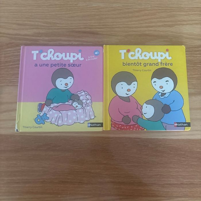 # lot 2 livres t’choupi