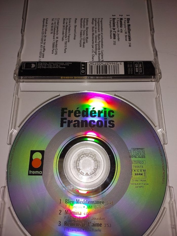 CD Collector Frédéric François - photo numéro 2