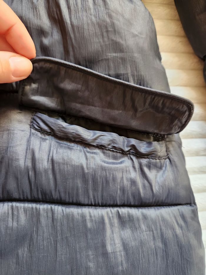 Doudoune longue fille TEDDY SMITH – 12 ans – Bleu marine ❄️✨ - photo numéro 3