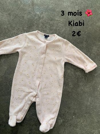 Pyjama 🌺 3 mois 🌺 Kiabi