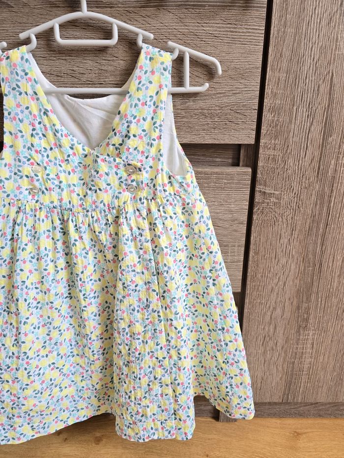 Vêtement Bébé Fille - Robe + bloomer - Obaibi - 23 mois 86 cm - photo numéro 3