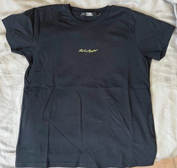 T shirt noir Karl lagerfeld