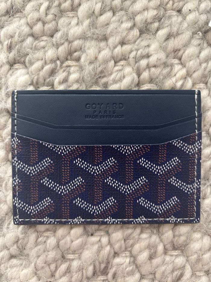 Porte-carte Goyard St-Sulplice Bleu - photo numéro 3