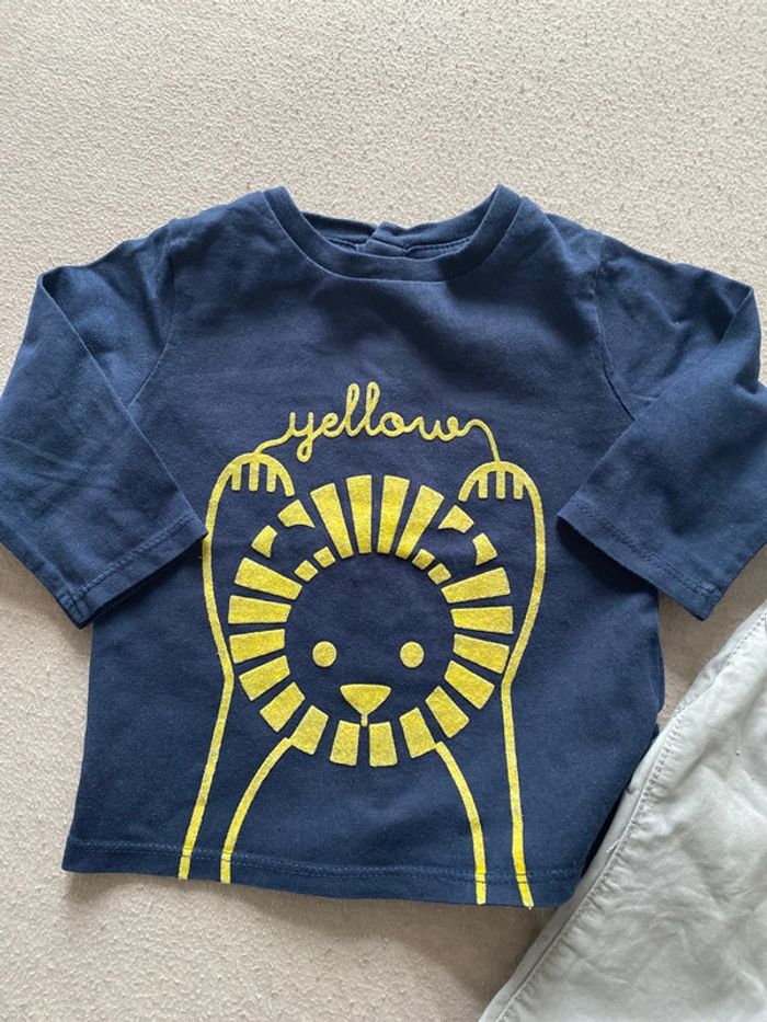 Lot de deux pièces bébé garçon - photo numéro 2