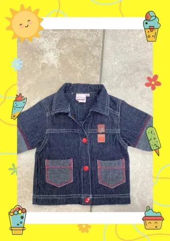 Veste en jean marine influx 3 mois
