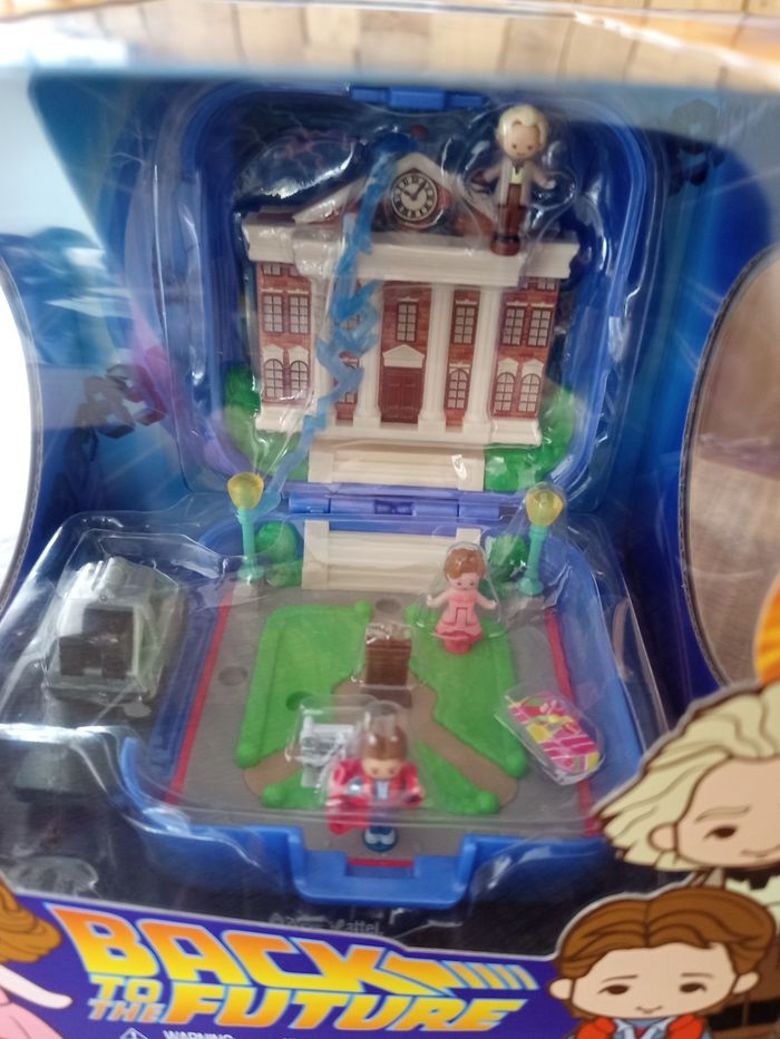 Polly pocket collector retour vers le futur, polly pocket de collection - photo numéro 2