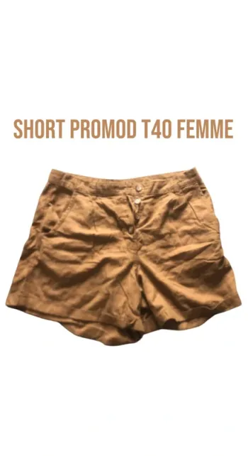 Short Promod T40 femme 🩳