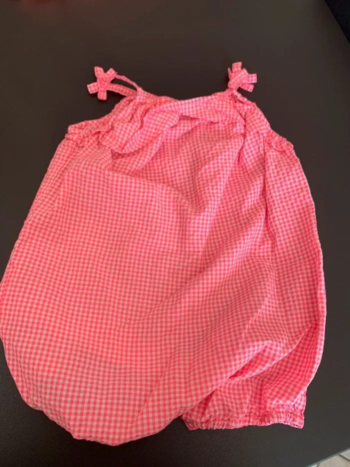 Bloomer rose barbie barboteuse sergent major taille 24 mois 🍇 - photo numéro 5