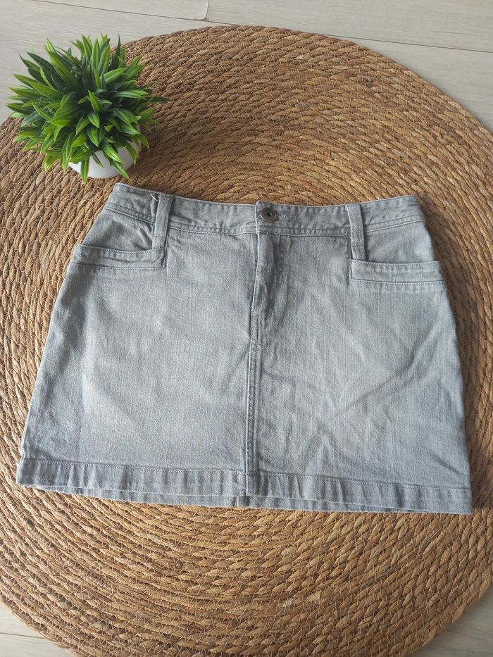 Jupe en jean - H&M - Taille 38 - photo numéro 2