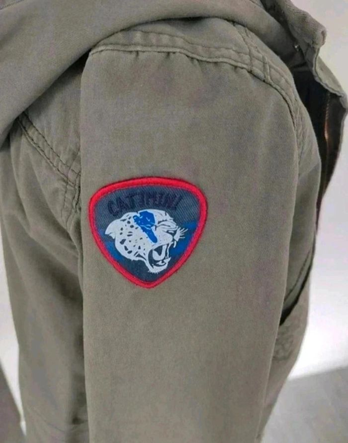 60 € Parka garçon demi-saison Catimini kaki 12 ans - photo numéro 4