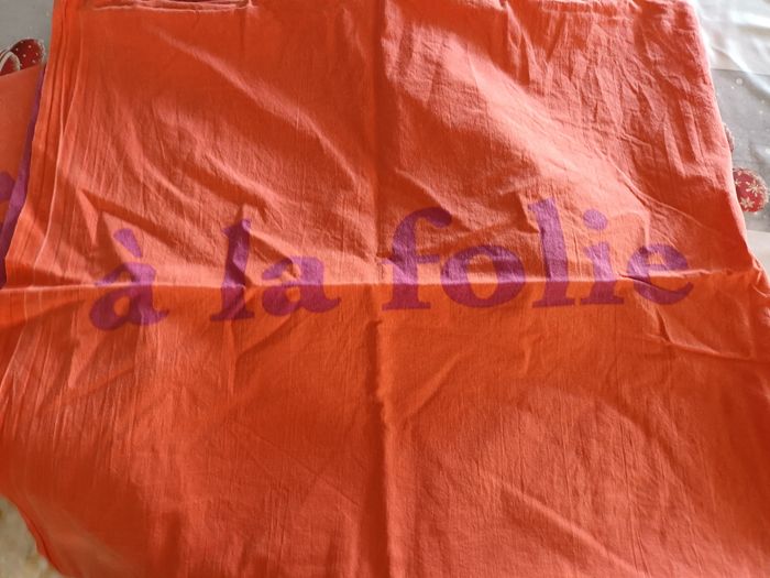 Housse couette " je t'aime "