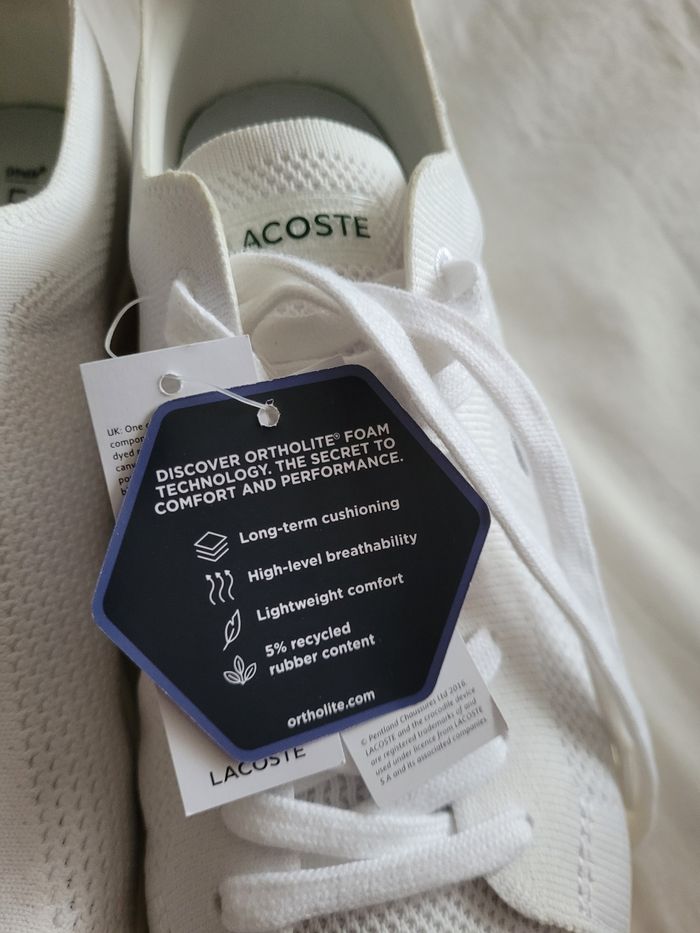 Baskets 41 lacoste - photo numéro 4