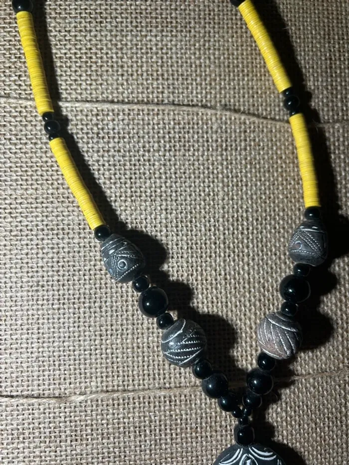 Collier africain vintage - photo numéro 5