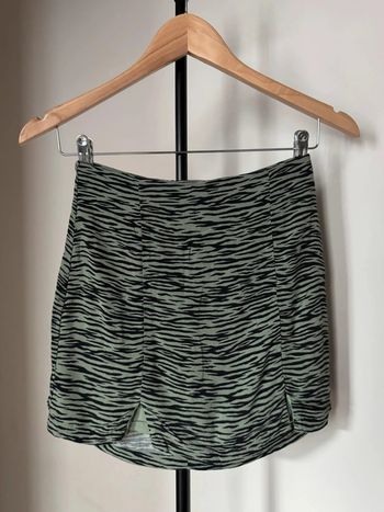 Jupe motifs zebre S pull & bear