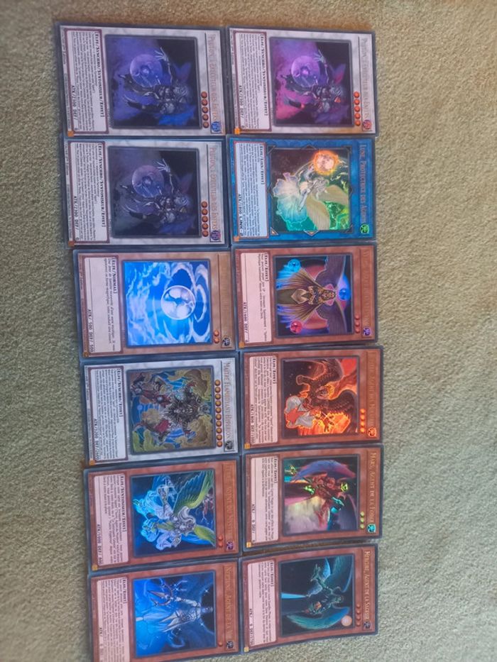 Petite collection agents foil cartes yu gi oh
