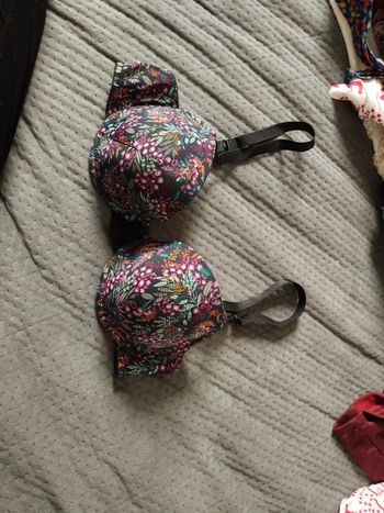 Soutien gorge fleur