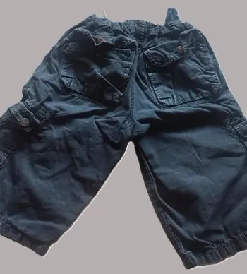 👖 Pantacourt garçon 10 ans – UBR – Gris foncé
