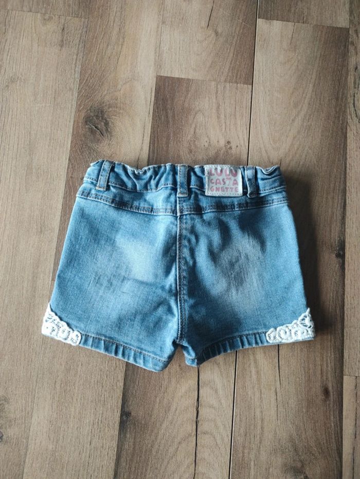 Short Lulu castagnette étiqueté 24 mois taille Gnd - photo numéro 2