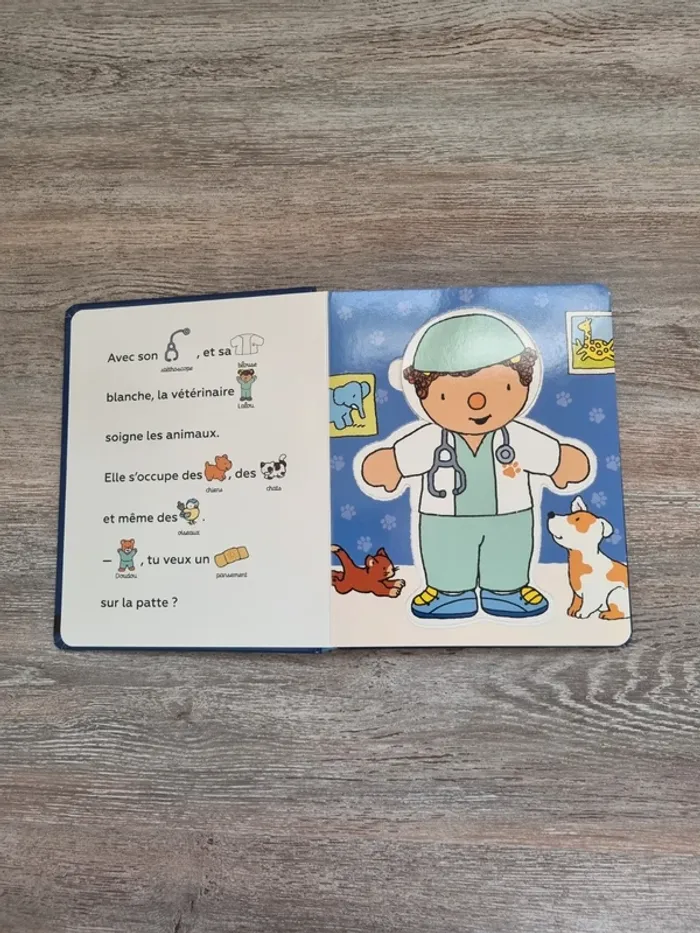 Livre t'choupi puzzle - photo numéro 2