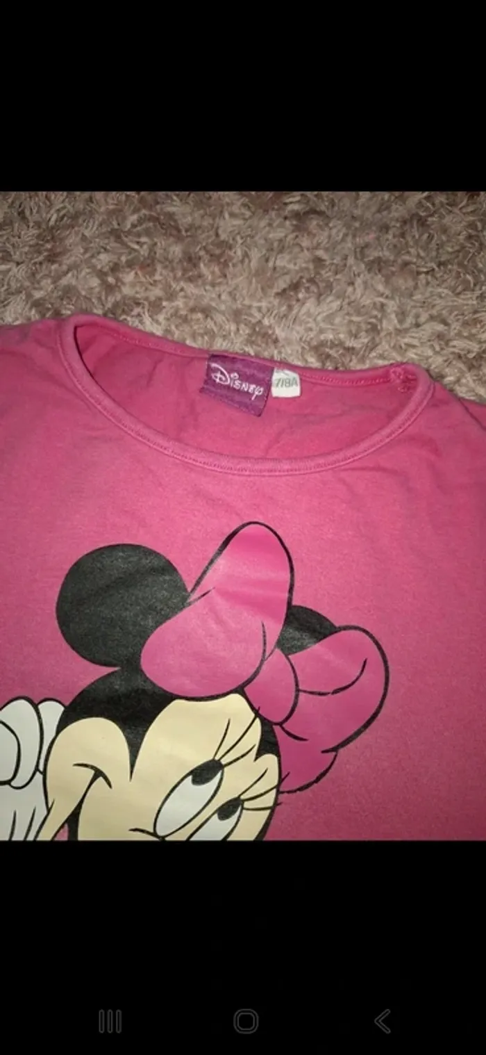 T-shirt minnie 8 ans - photo numéro 3