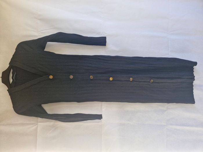 Robe à manches longues S Zara Noir