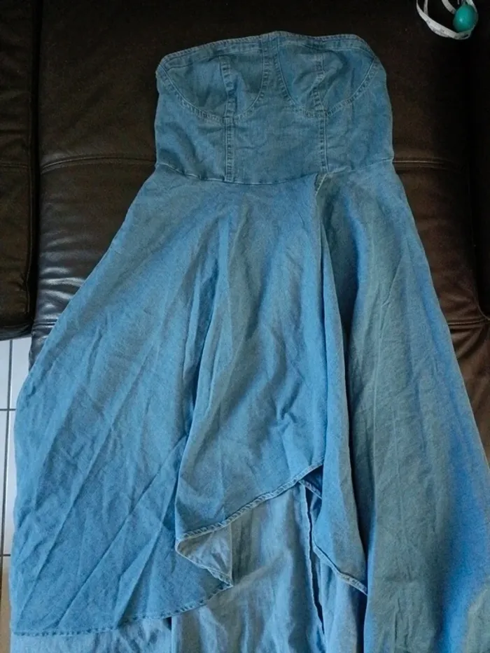Robe bustier courte devant longue derrière M - photo numéro 2