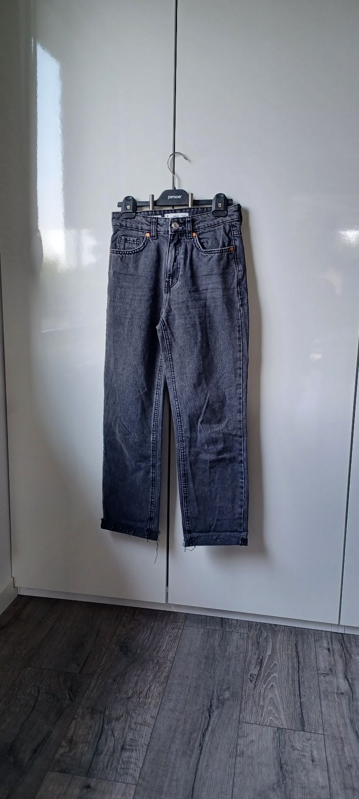 Pantalon femme jeans taille xxs MNG blanca