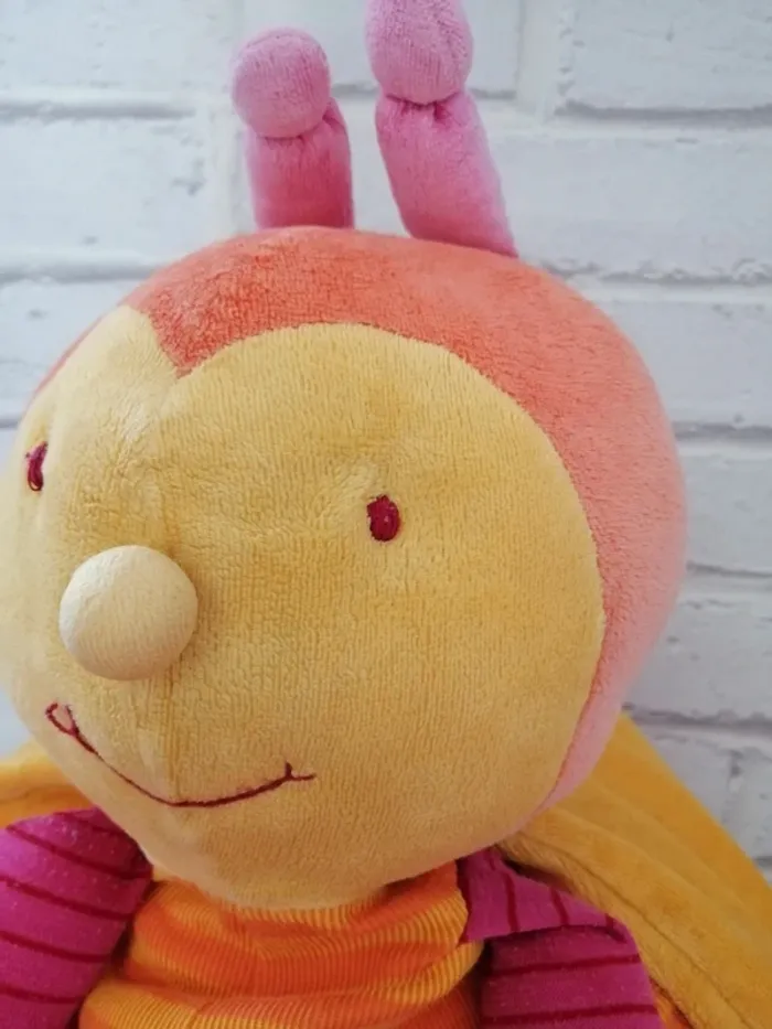 Gros doudou géant abeille moulin roty - photo numéro 2