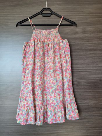 Robe à bretelle dpam 8 ans 128 cm