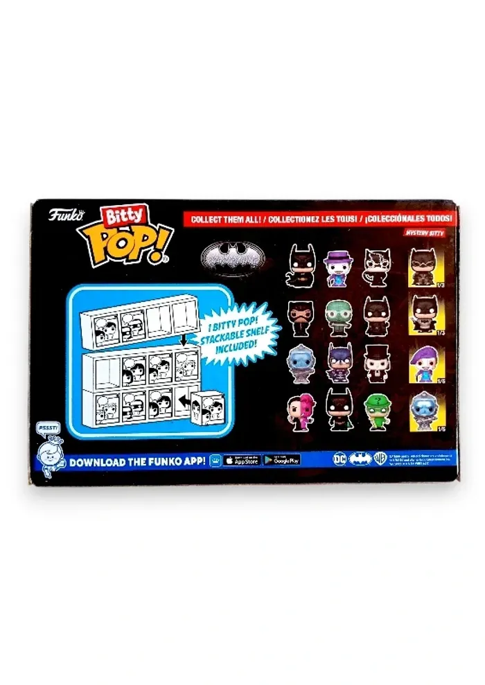 Pack 4 figurines Bitty POP! Batman 85th Funko - photo numéro 2