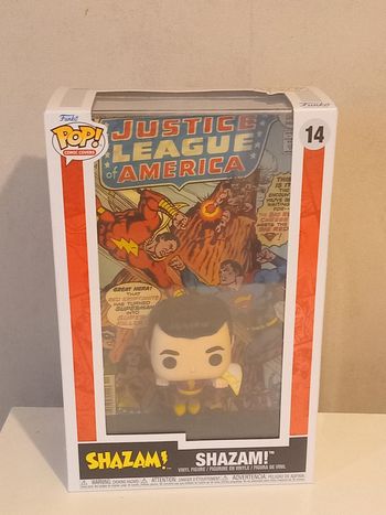 Funko Pop! Comic Cover: DC - Shazam - Figurine en Vinyle