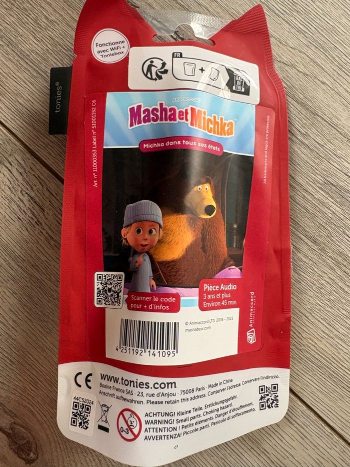 Neuf tonies Masha et michka - photo numéro 2