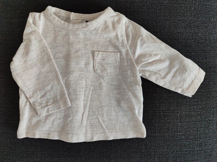 T shirt manche longues 1 mois