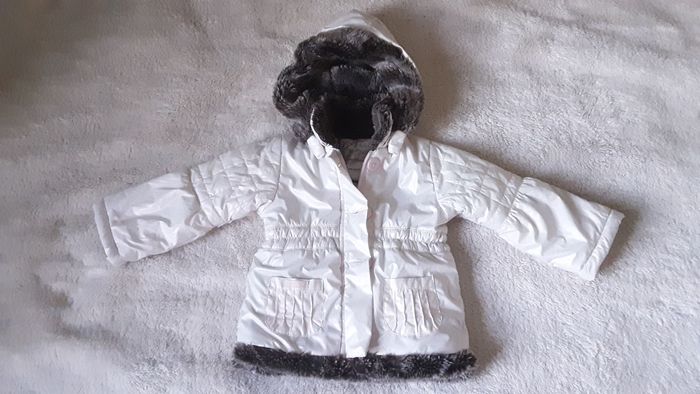 Manteau hiver Grain de Blé 6 mois rose clair Parfait état