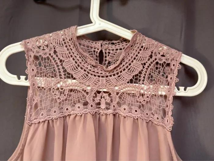 Haut Only, vieux rose, débardeur - photo numéro 5