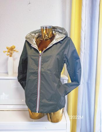 Veste kaki doré imperméable taille M 🌸