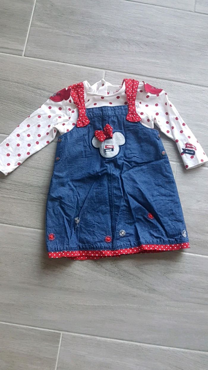 Ensemble Disney baby Minnie 9 mois - photo numéro 2