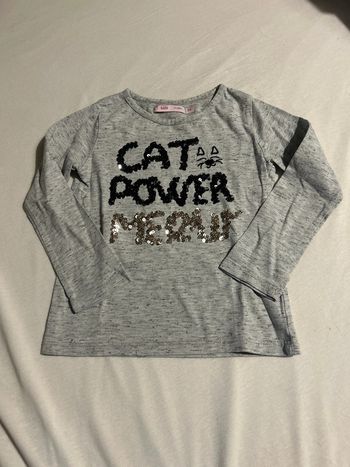 T-shirt manche longue fille 3 ans