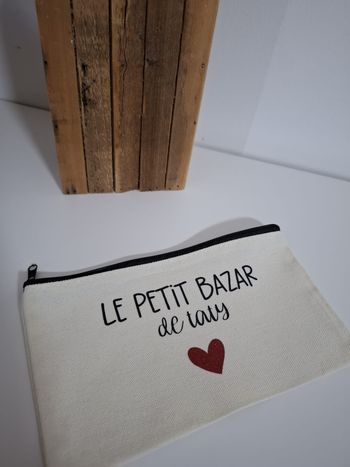 Pochette personnalisée - le petit bazar de taty