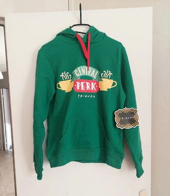 Sweat à capuche Vert Friends Neuf