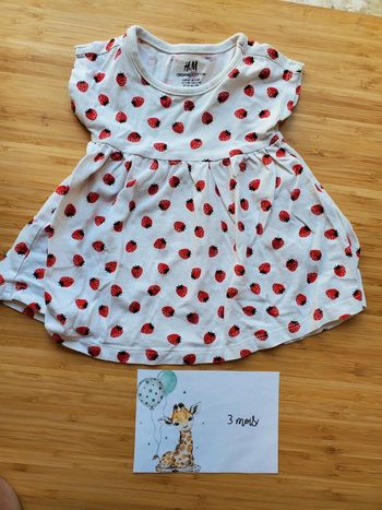 Robe été hm 3 mois