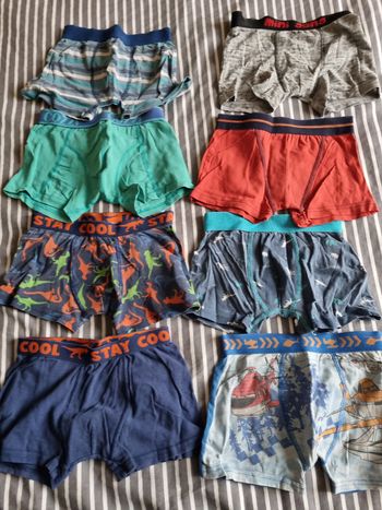 Caleçons garçon 6ans 