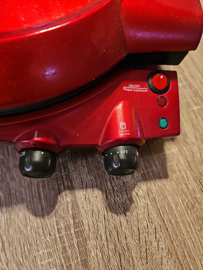 tarte revolution rubis appareil multifonction crêpière plancha - photo numéro 2