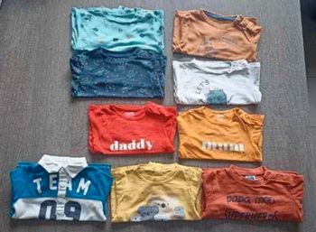 Lots de pull fin bodies 6 mois garçon