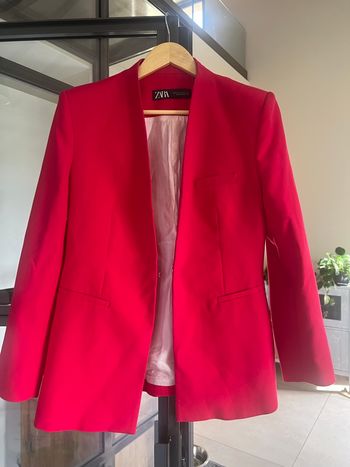 Blazer veste Zara rose Fuchsia XL 42