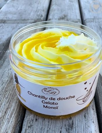 Chantilly de douche