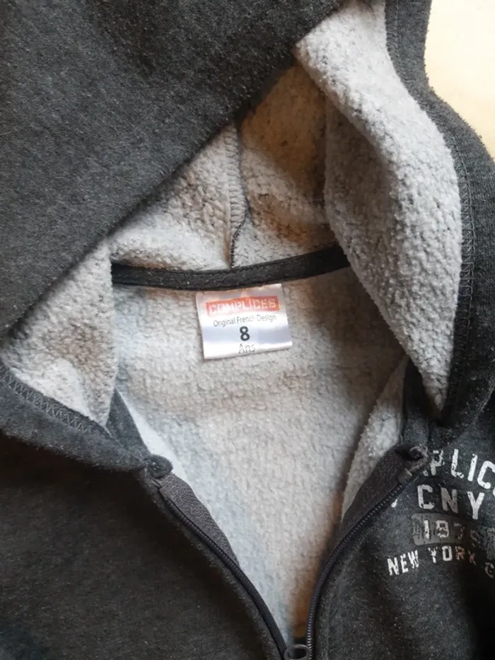Gilet sweat garçon Complices - photo numéro 3